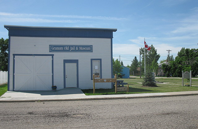Memorial next to the building